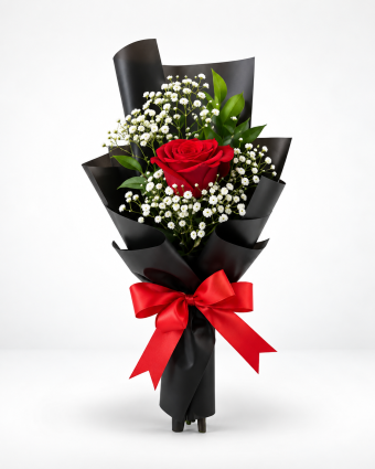 A Simple Red Rose