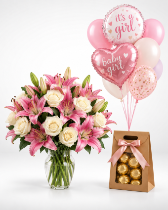 Baby Girl Celebration Gift Set (1)