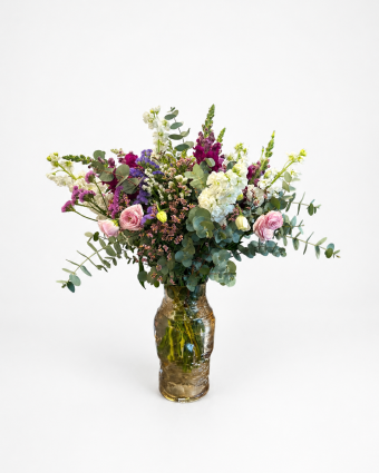 Wild fluffy vase