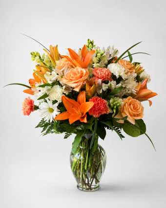 Sunset Bloom Vase