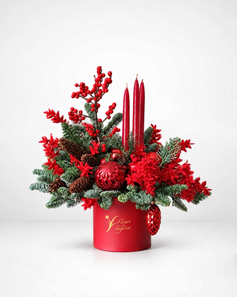 Elegant Christmas Centerpiece